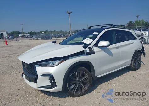 2025 Infiniti Qx50 Sport Awd from USA, damaged, VIN 3PCAJ5FBXSF104877